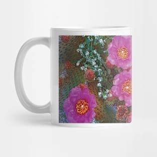 Beavertail Cactus Flowering Mug